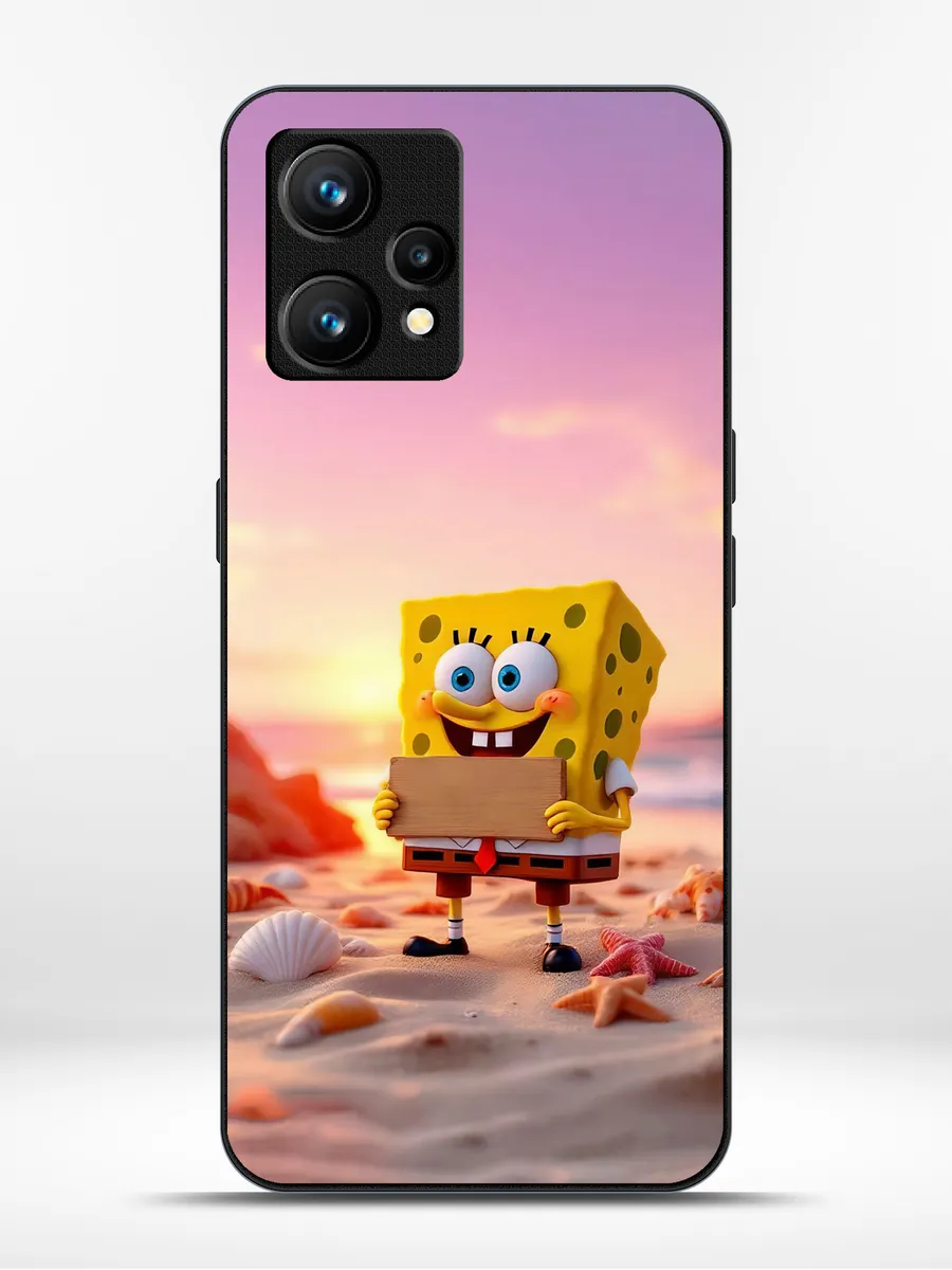 KRISTYSHOP / Чехол на Realme 9 губка боб