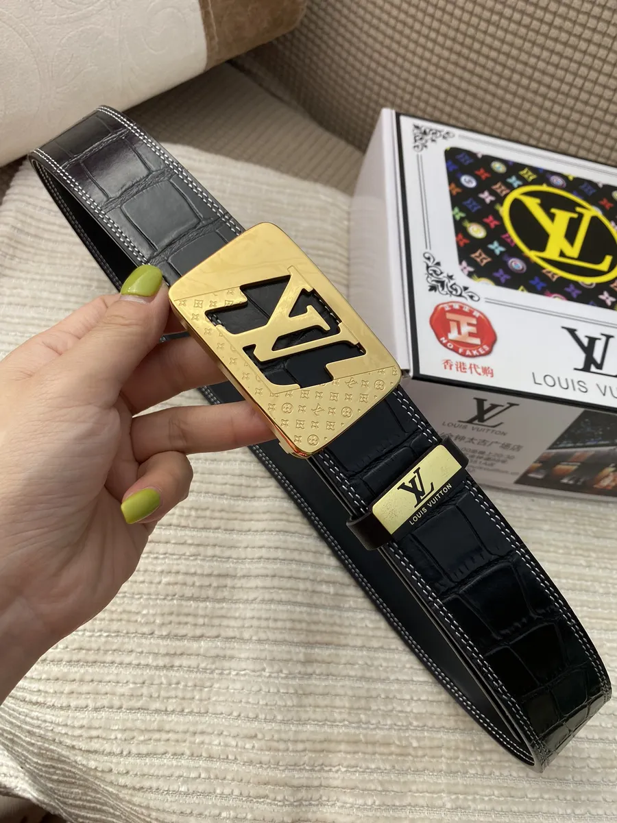 LV / Louis Vuitton Ремень кожаный на пояс,версаче