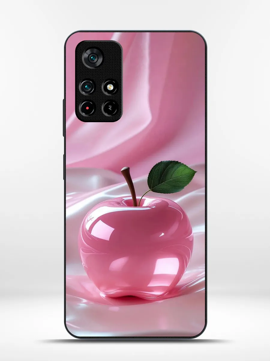 KRISTYSHOP / Чехол на Poco M4 Pro 5G яблоко