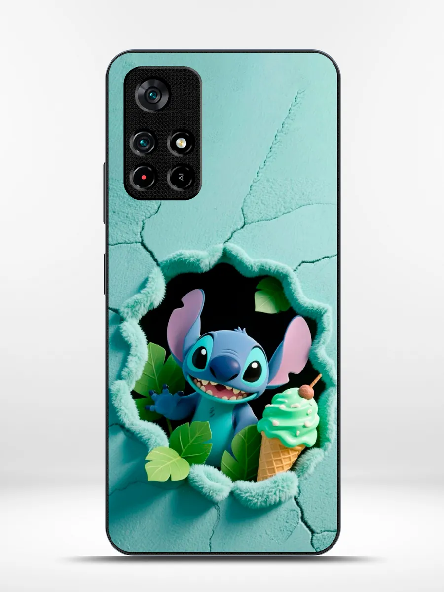 KRISTYSHOP / Чехол на Poco M4 Pro 5G стич