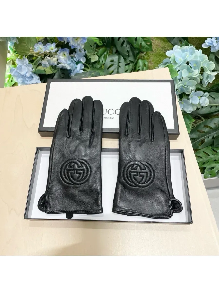 Gucci / демисезонные перчатки из овчины