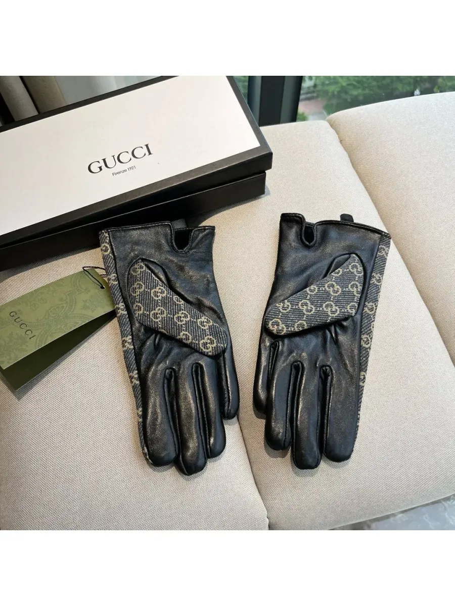 Gucci / стильные шерстяные перчатки