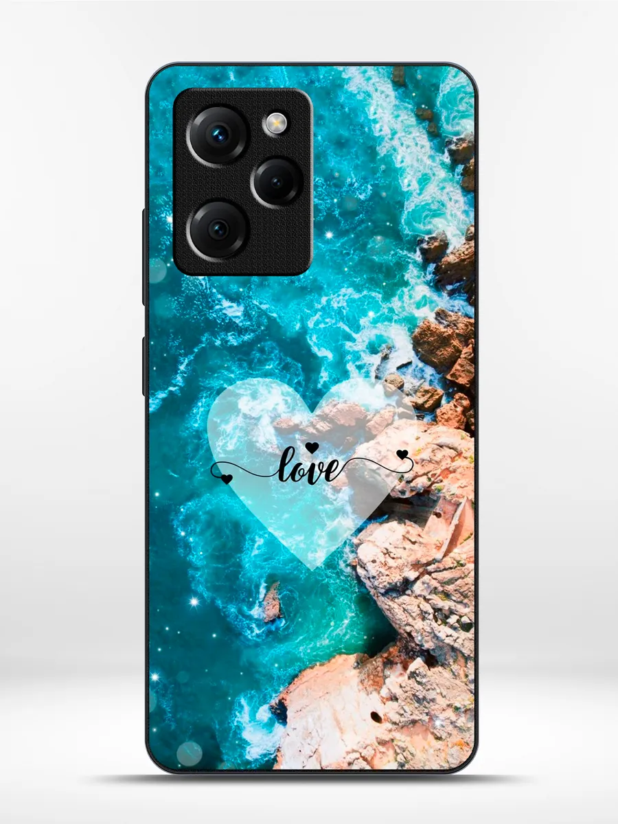 KRISTYSHOP / Чехол на Poco X5 Pro принт с надписью