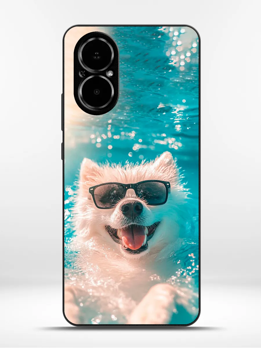 KRISTYSHOP / Чехол на Realme C67 собачка