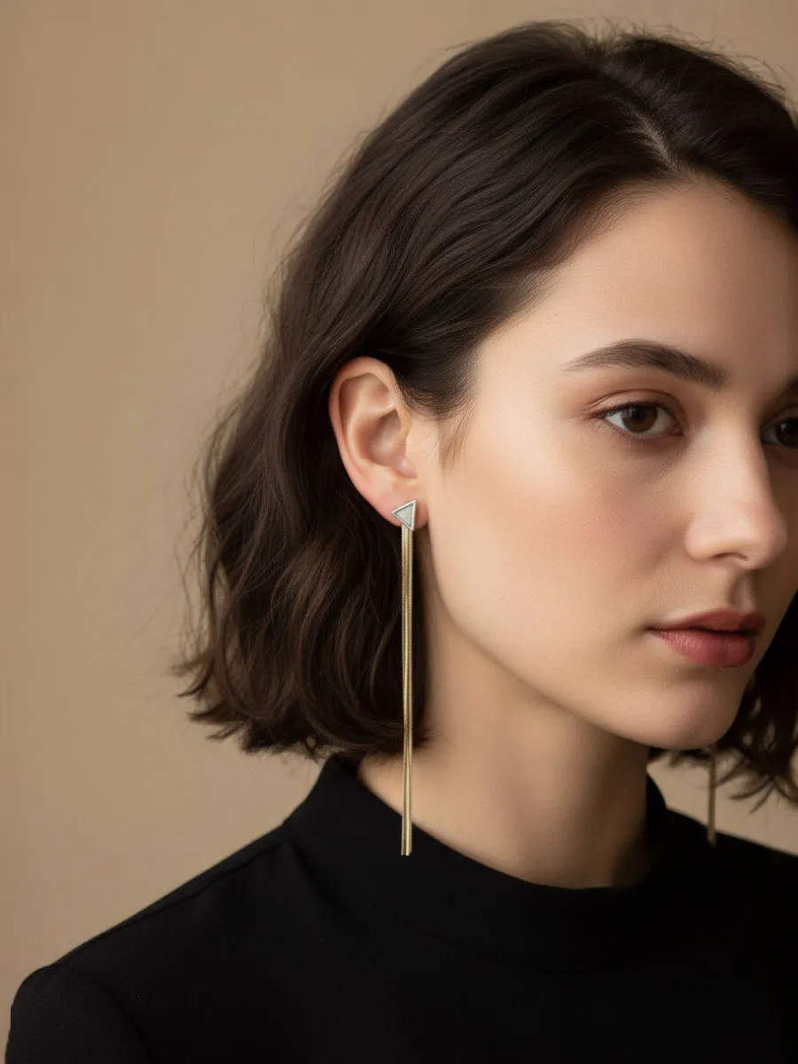XINQUAN JEWELRY / Серьги длинные