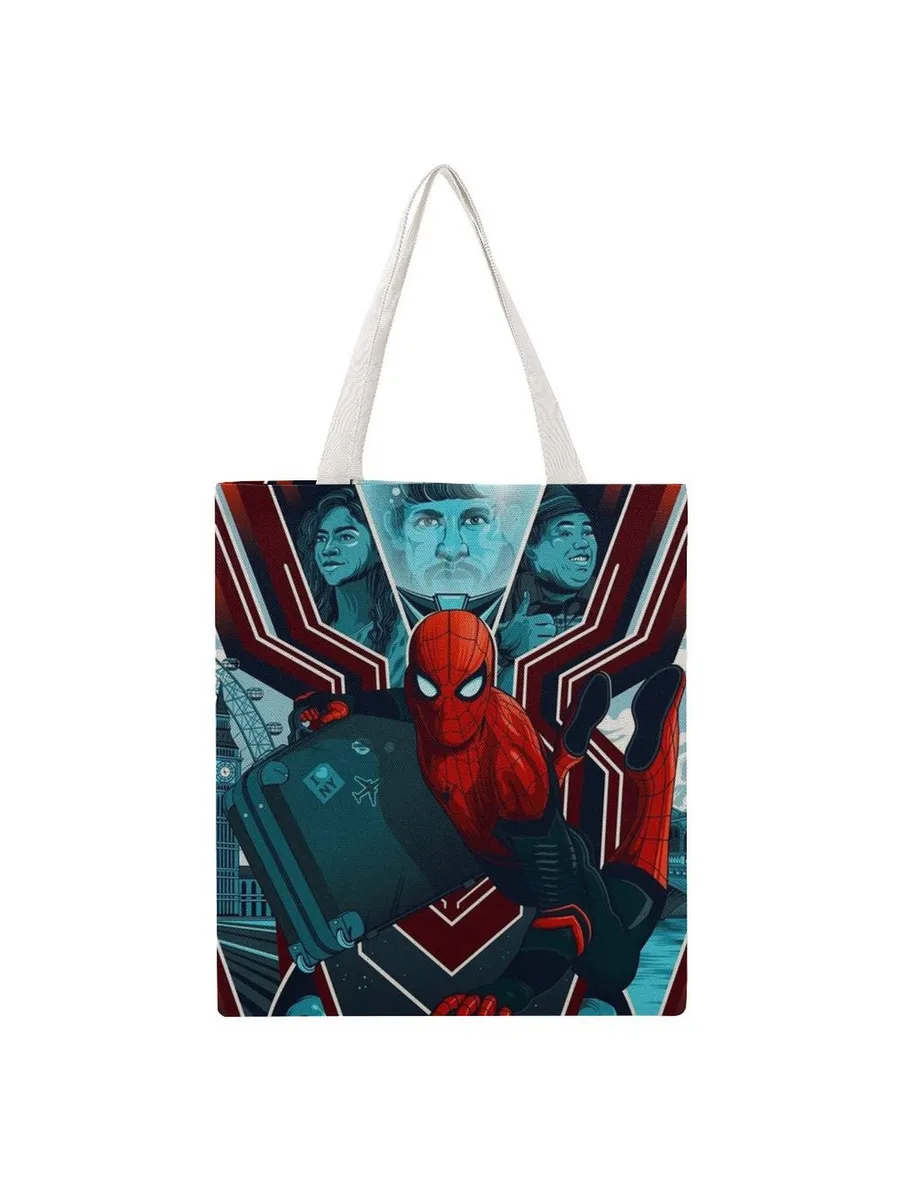 Стильная холщовая сумка-шопер Marvel
