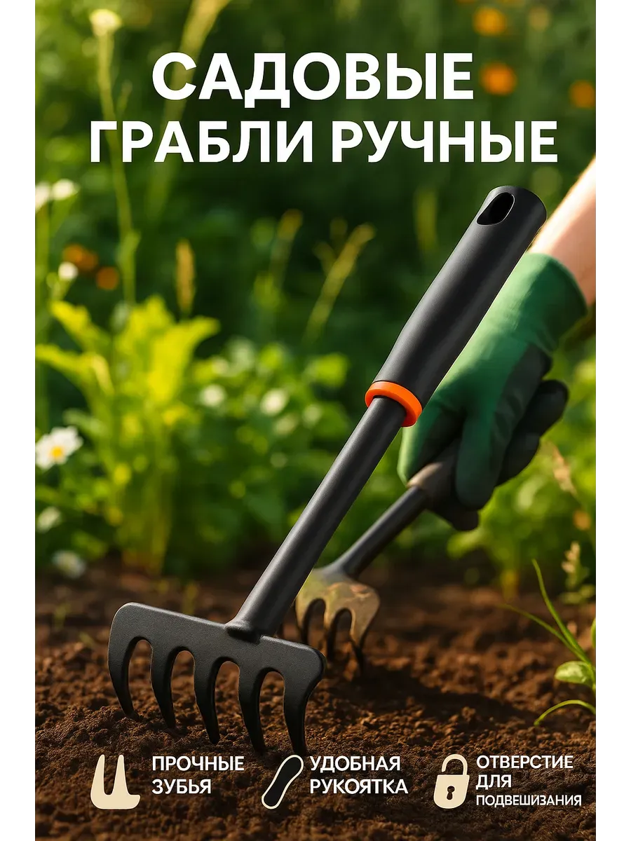 СО_26 / Садовые грабли ручные
