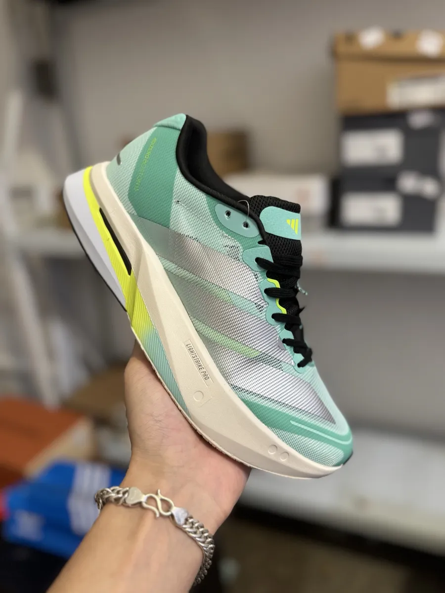 adidas / adizero BOSTON 13 Кроссовки,серебристо-зеленый