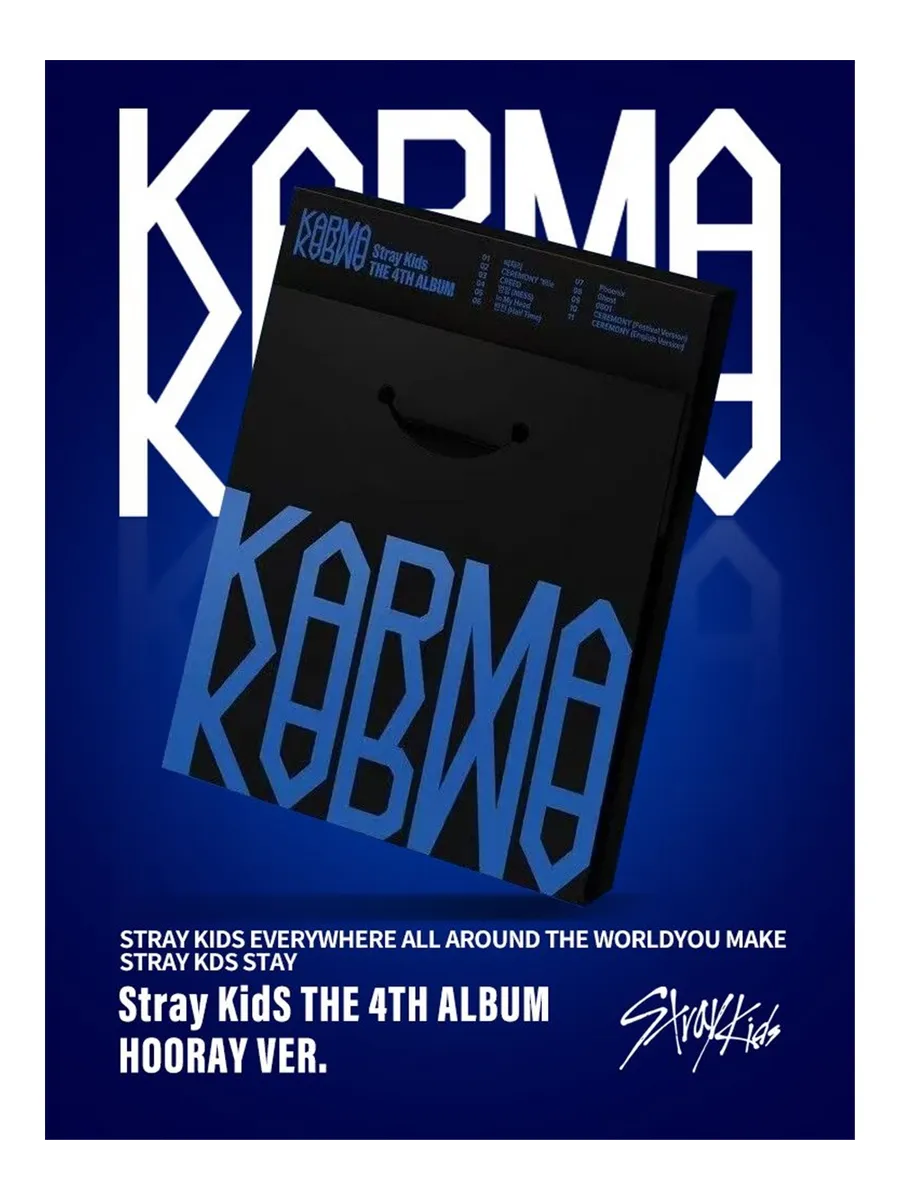 Альбом Stray Kids 4th Album [KARMA] (COMPACT Ver )