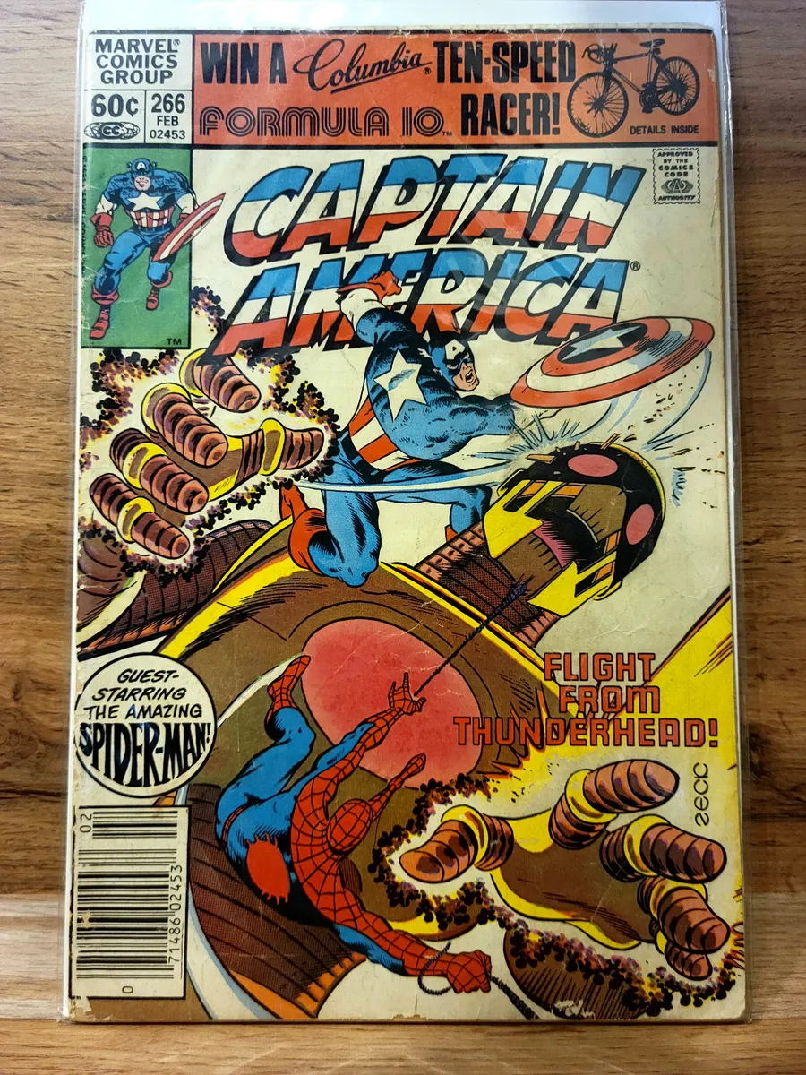 Ретро Комикс Cap. America #266. 1982Год. Marvel