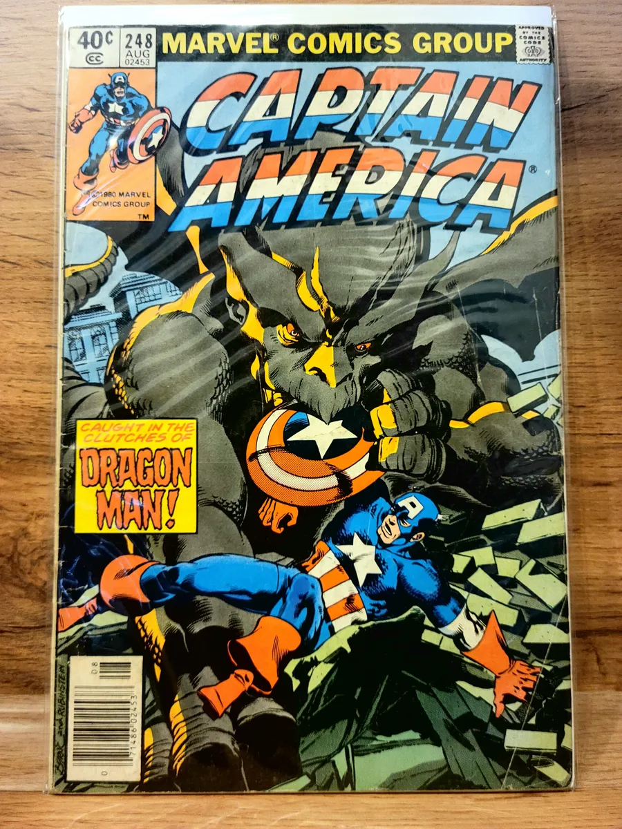 Ретро Комикс Cap. America #248. 1980Год. Marvel
