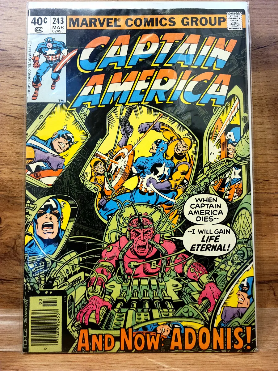 Ретро Комикс Cap. America #243. 1979Год. Marvel