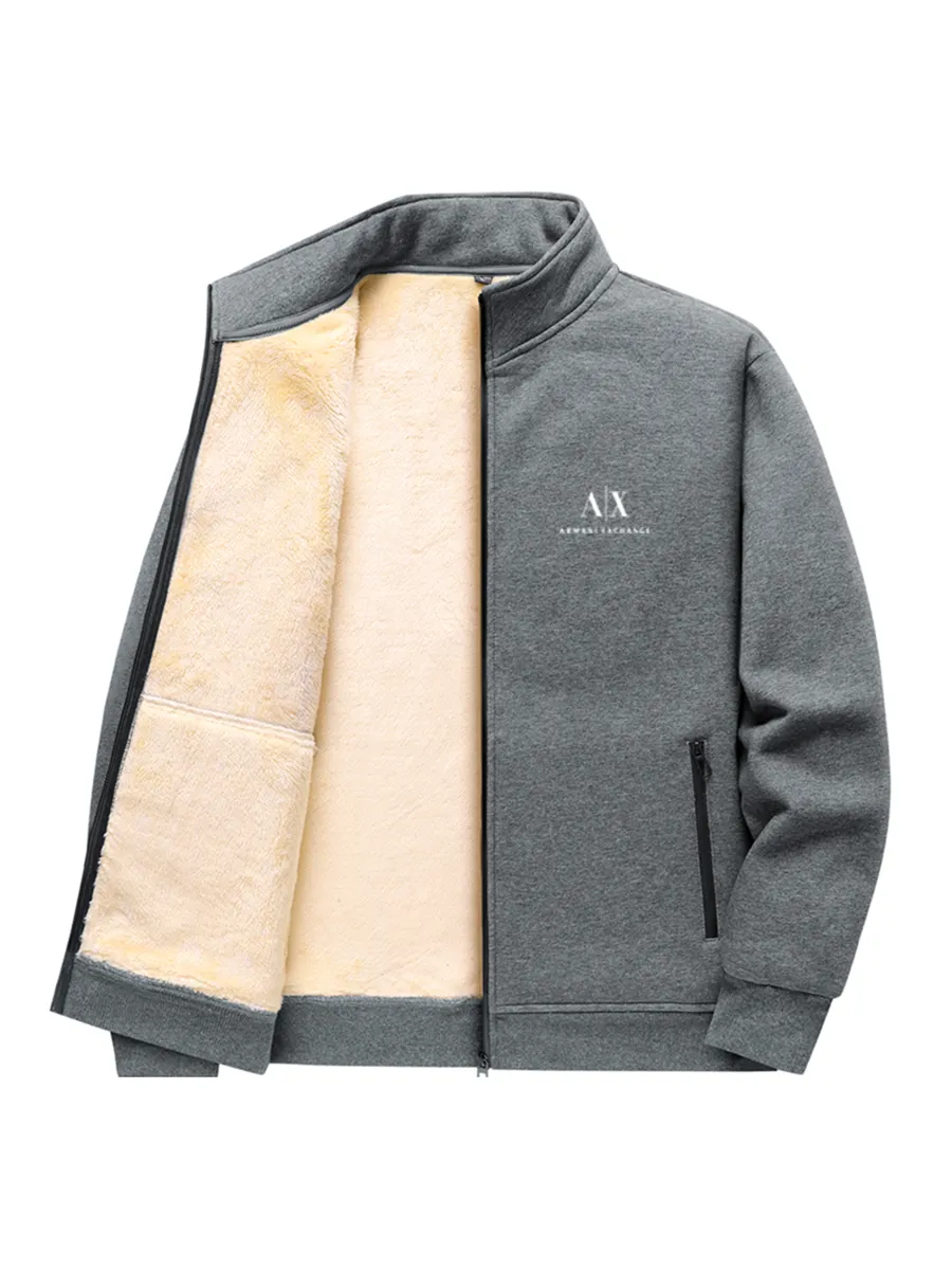 Armani Exchange / Модная зимняя куртка с меховой подкладкой