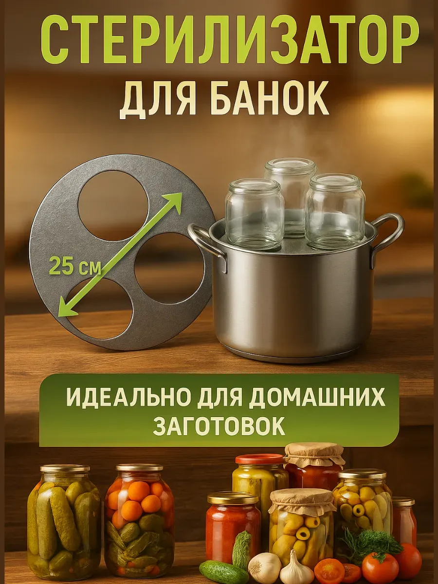 ГМ0211 / Крышка-стерилизатор для банок
