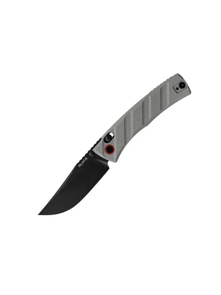 Ruike / Нож складной P856-K серый