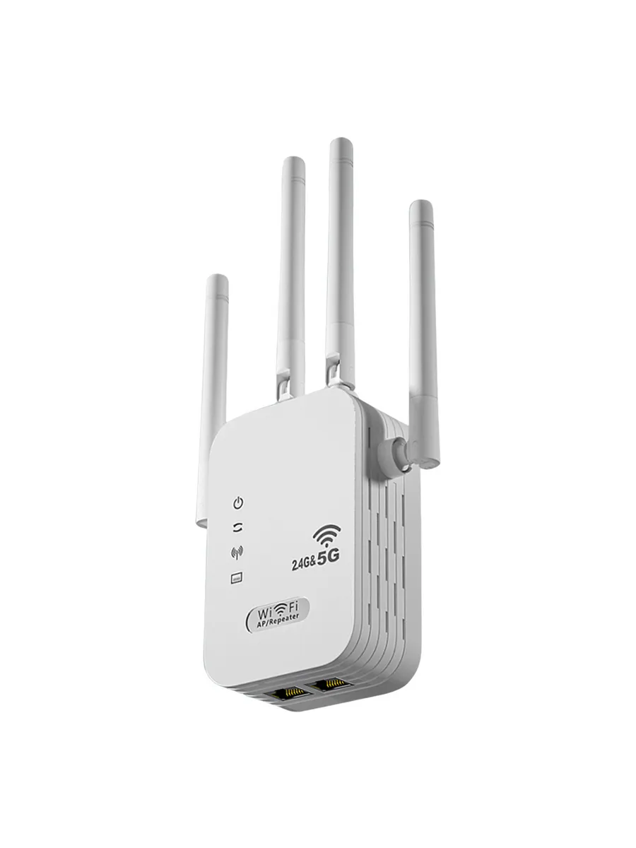 Ретранслятор Wi-Fi 2 4 5ГГц 1200Мбц EU штекер