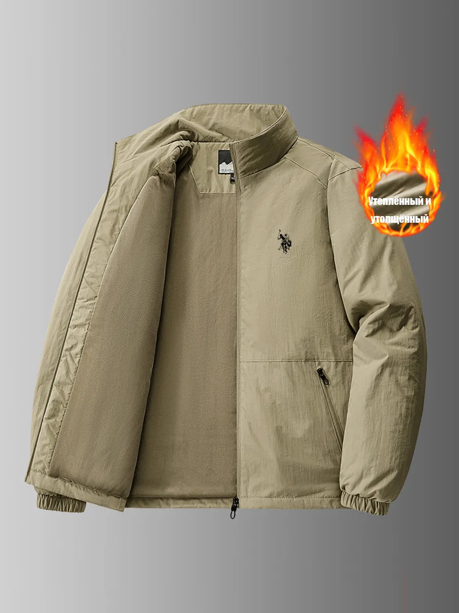 U.S. Polo Assn. / Новая толстая утепленная свободная куртка