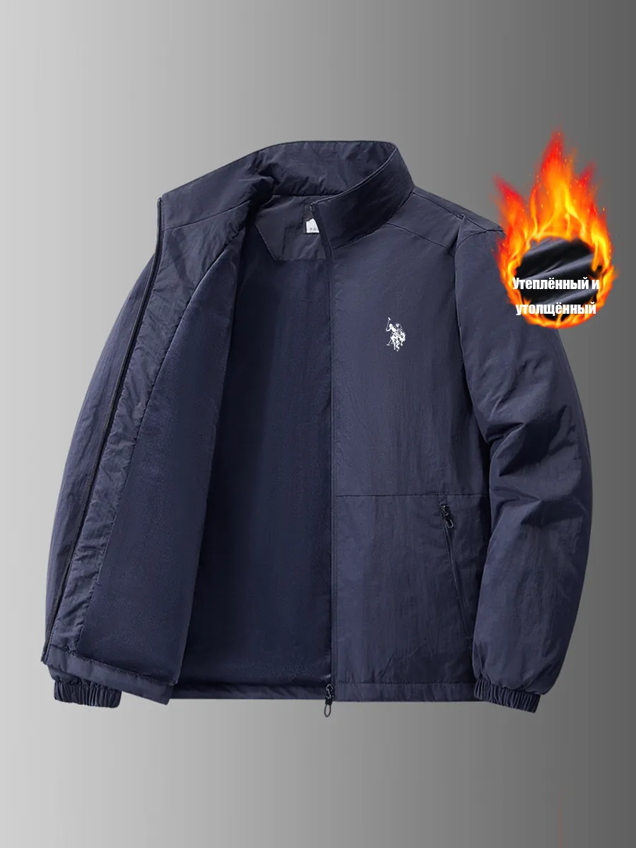 U.S. Polo Assn. / Новая толстая утепленная свободная куртка