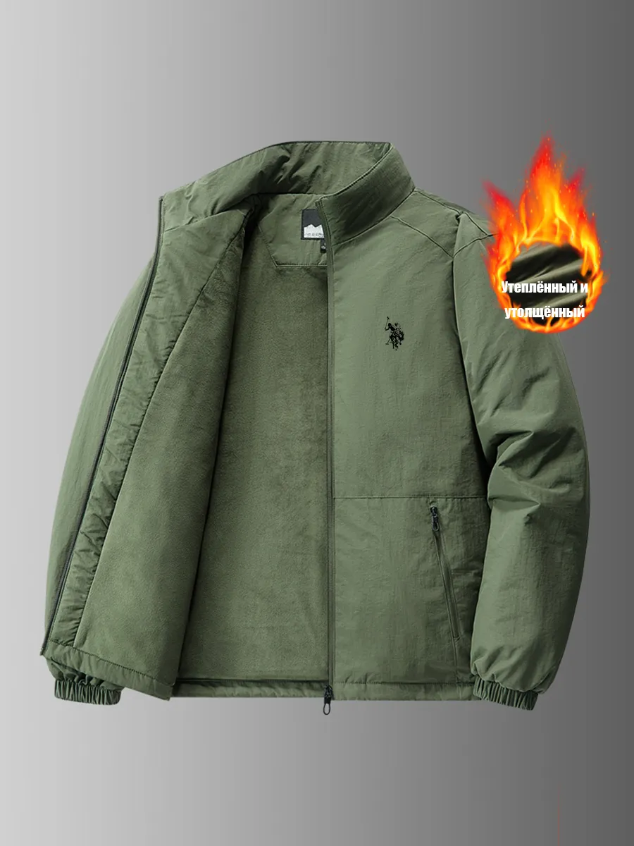 U.S. Polo Assn. / Новая толстая утепленная свободная куртка