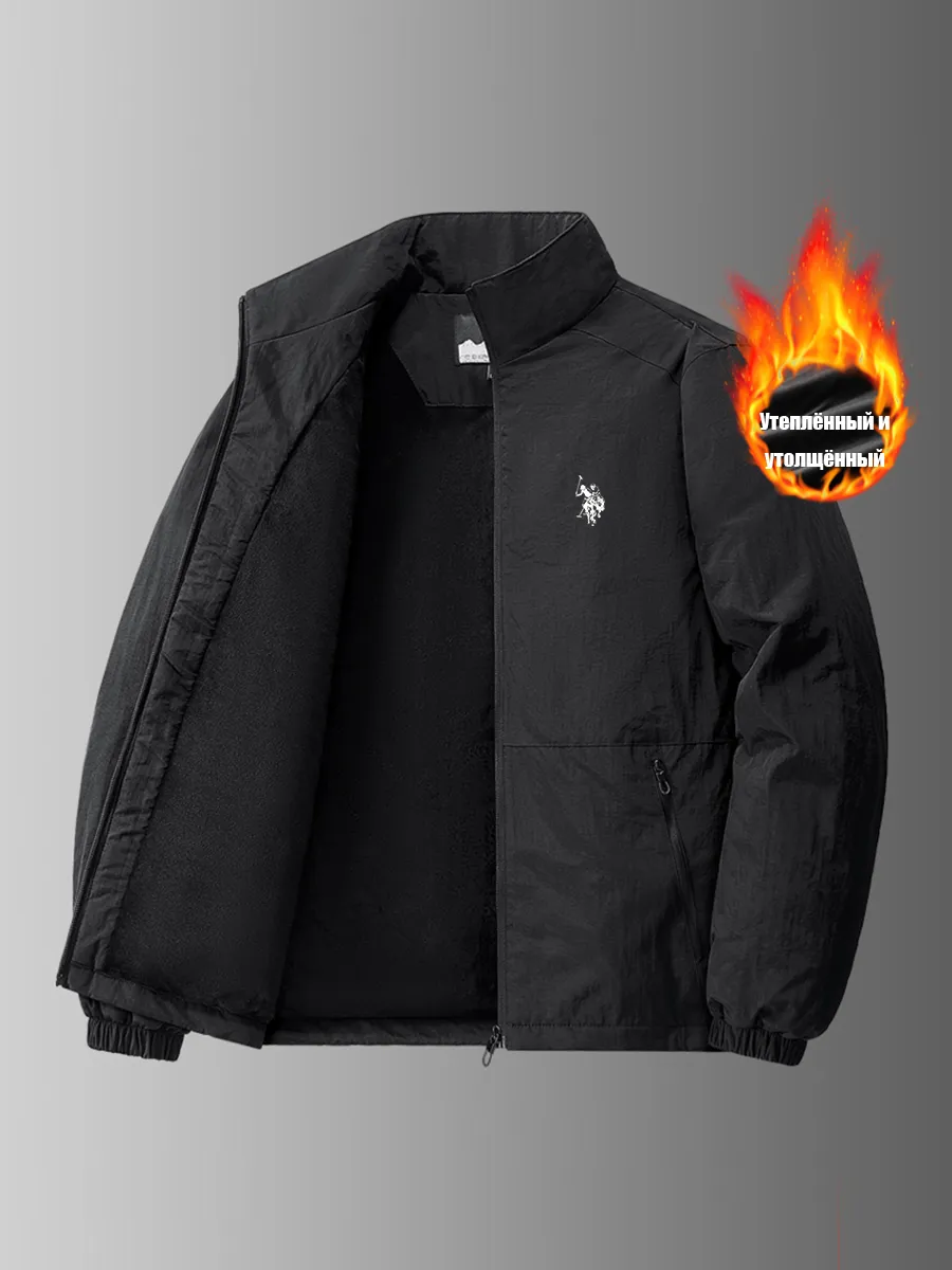 U.S. Polo Assn. / Новая толстая утепленная свободная куртка
