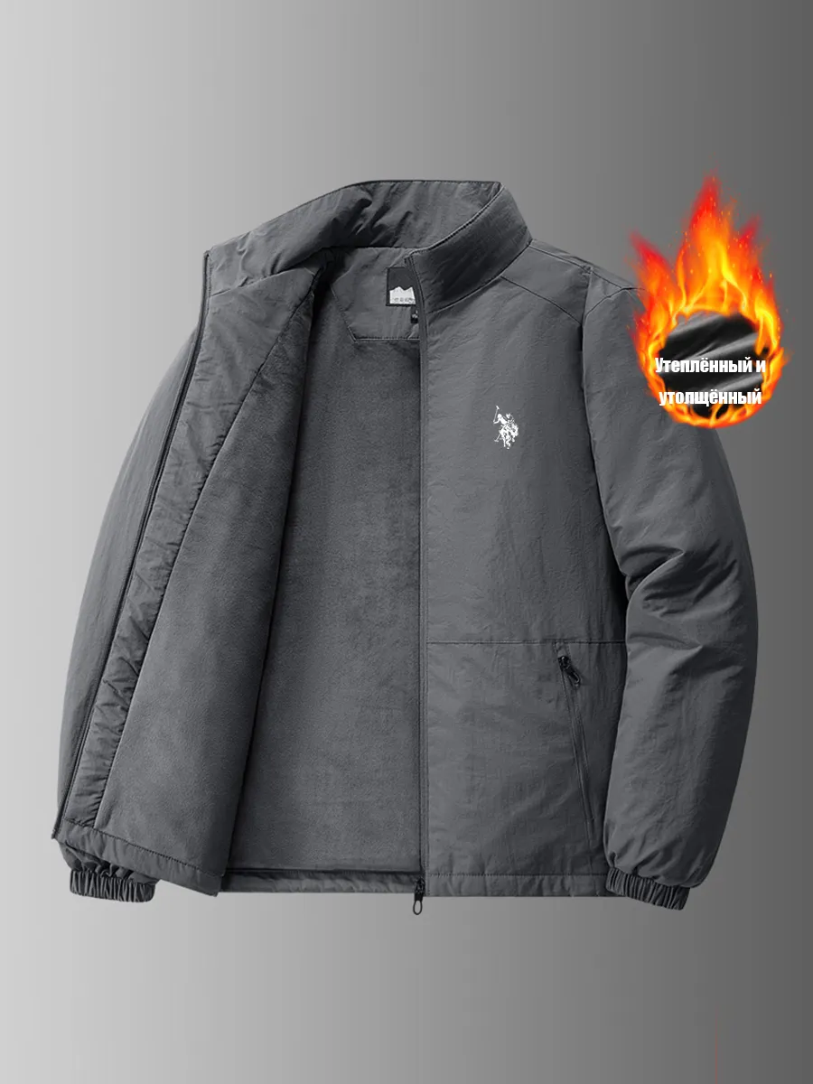 U.S. Polo Assn. / Новая толстая утепленная свободная куртка