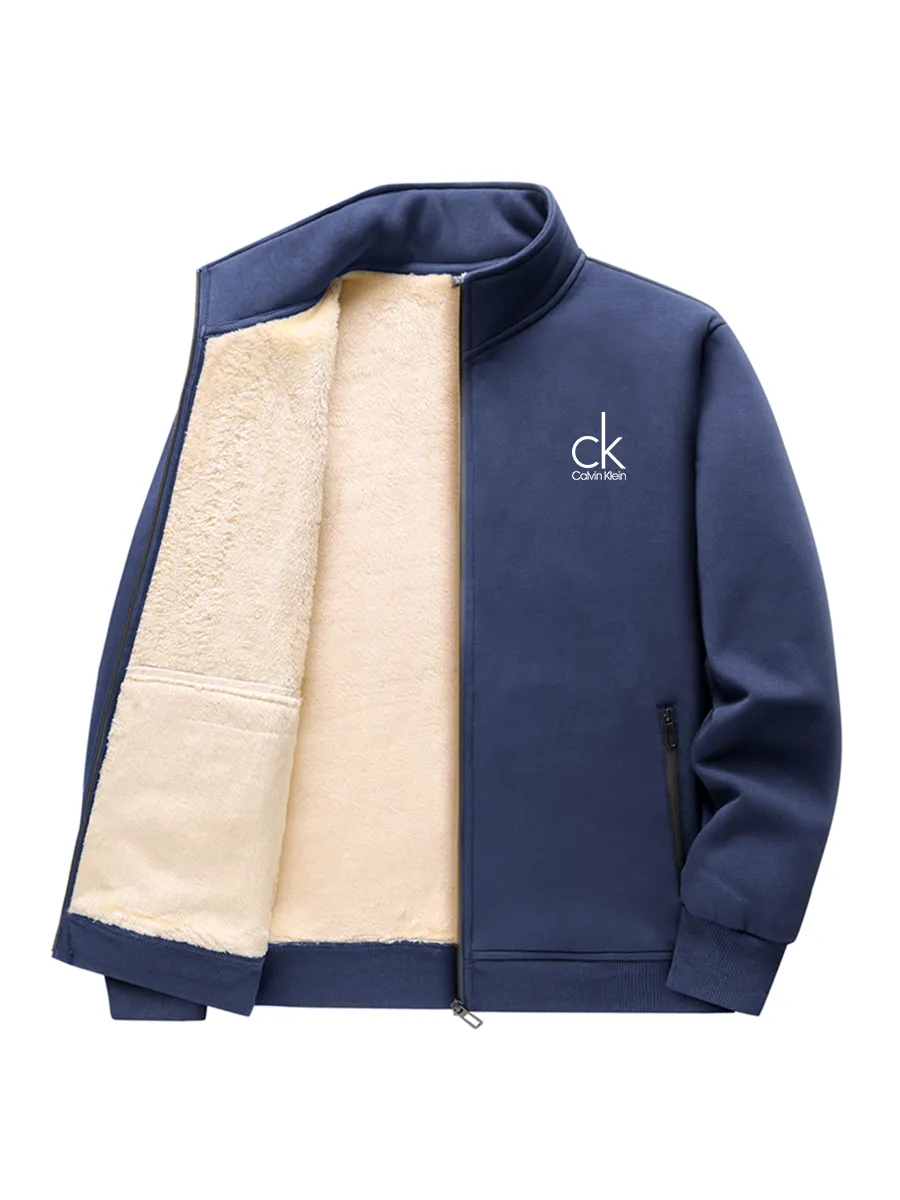 CALVIN KLEIN / Модная зимняя куртка с меховой подкладкой