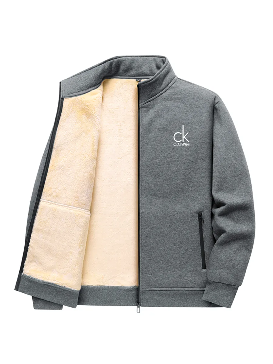 CALVIN KLEIN / Модная зимняя куртка с меховой подкладкой