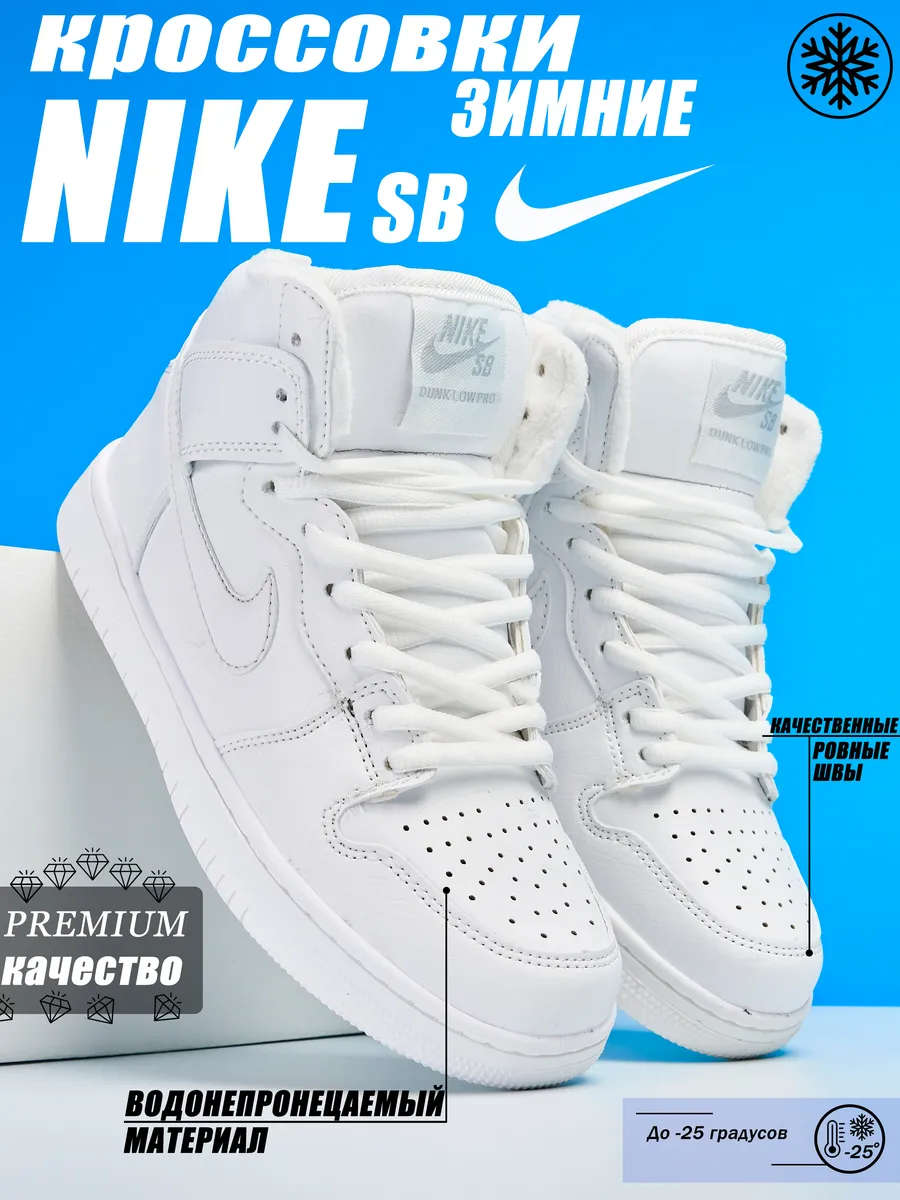 Nike / Кроссовки зимние SB dunk low pro