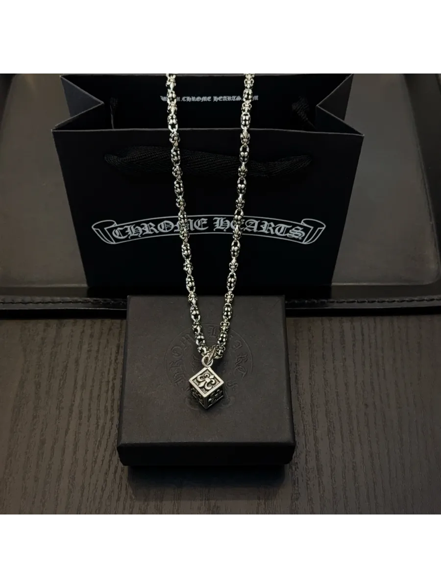 Chrome hearts / Цепь и Подвеска с крестом хром хартс