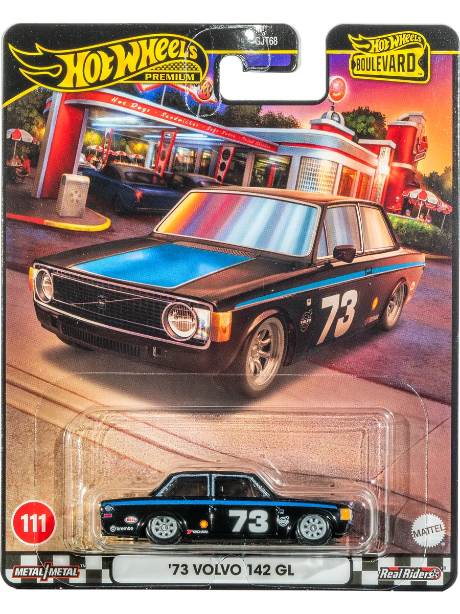 Hot Wheels / Машинка Premium 73 Volvo 142 GL