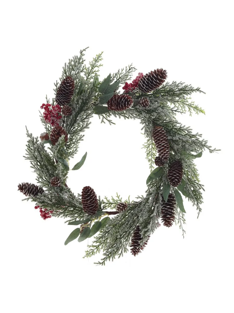 GOOD DECOR / Изделие декоративное "Венок", L50 W10 H50 см