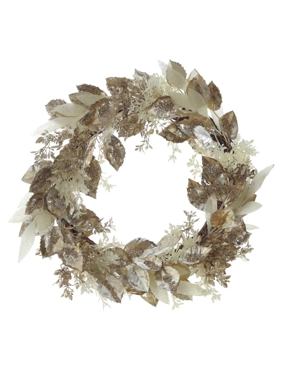 GOOD DECOR / Изделие декоративное "Венок", L49 W12 H46 см