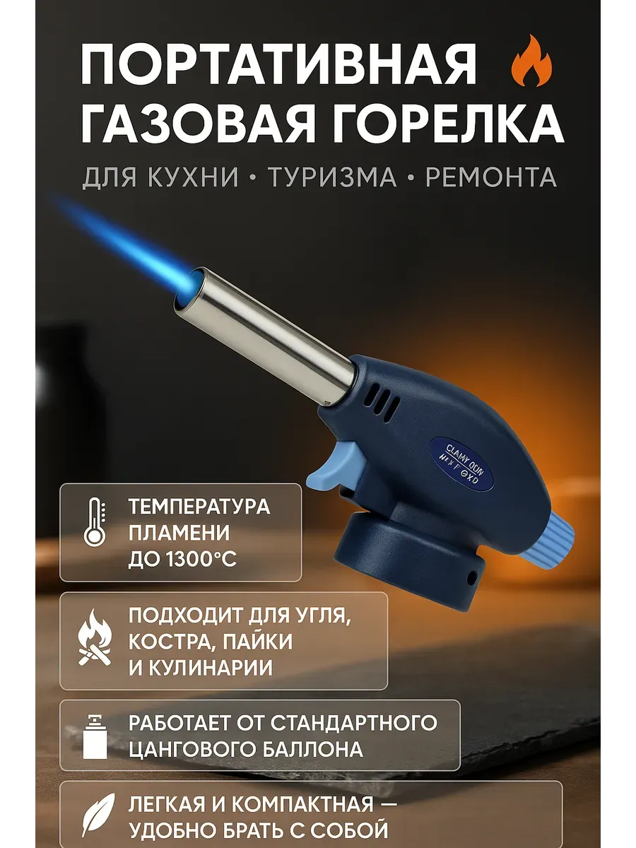 Точка! / Портативная газовая горелка