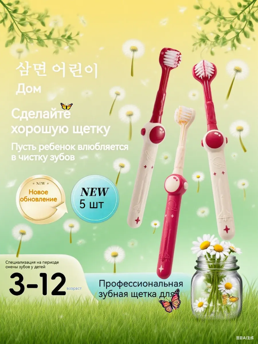 Colgate / Детский набор зубных щеток