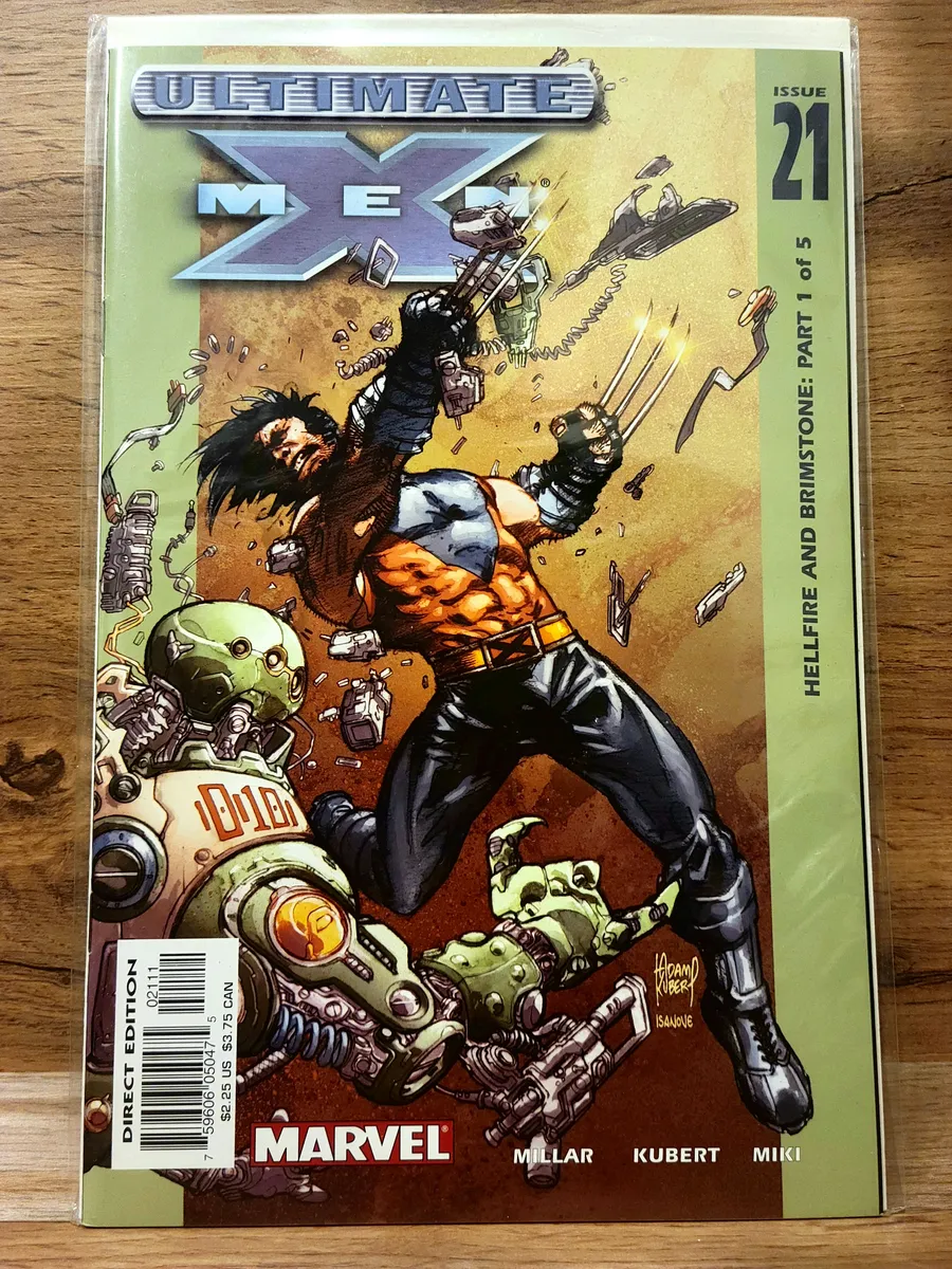 Комикс Ultimate X Men #21. Marvel ретро комикс
