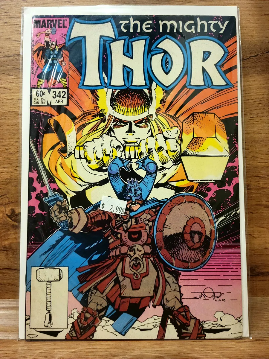 Ретро Комикс Thor #342. 1983Год. Оригинал!