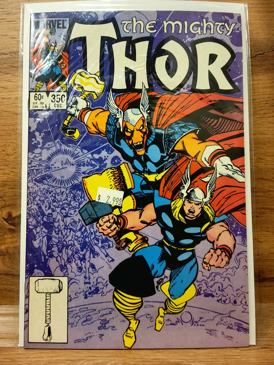 Ретро Комикс Thor #350. 1984Год. Оригинал!