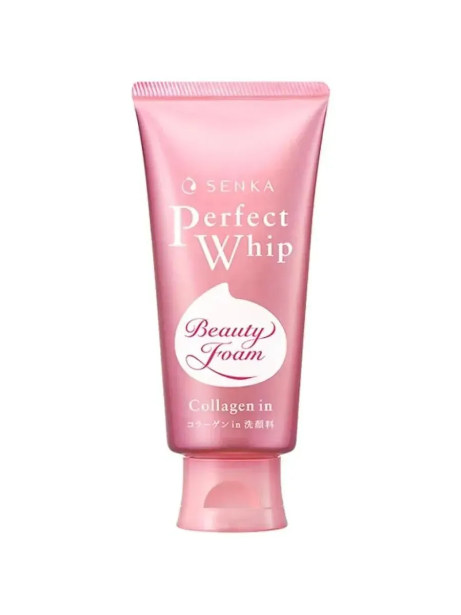 SHISEIDO / Пенка для умывания с коллагеном Senka