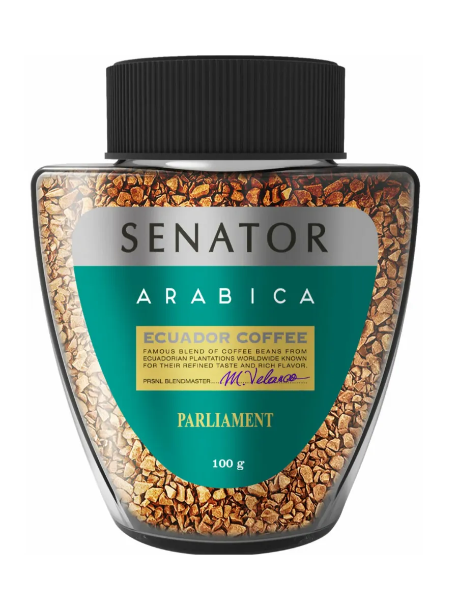 SENATOR / Кофе растворимый Парламент Арабика 90г