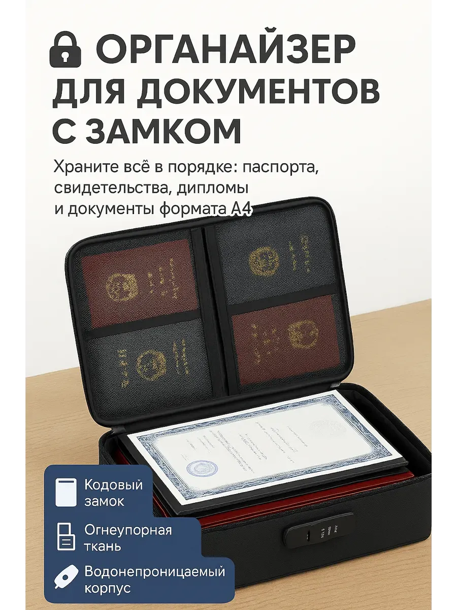 НАС2 / Сумка-органайзер для документов