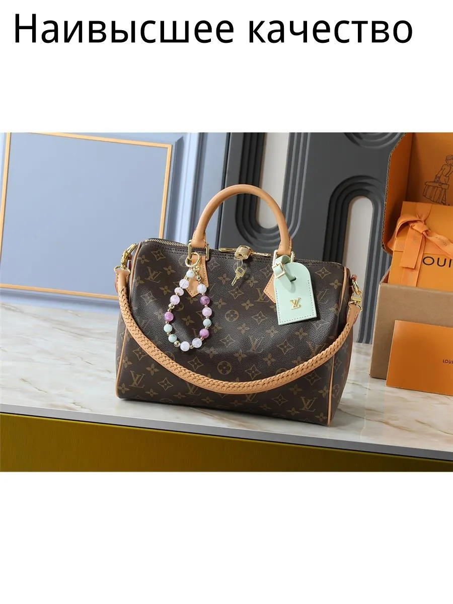 LV / Модный город Гуччи Женская сумка30*19.5*12cm,серо-черный