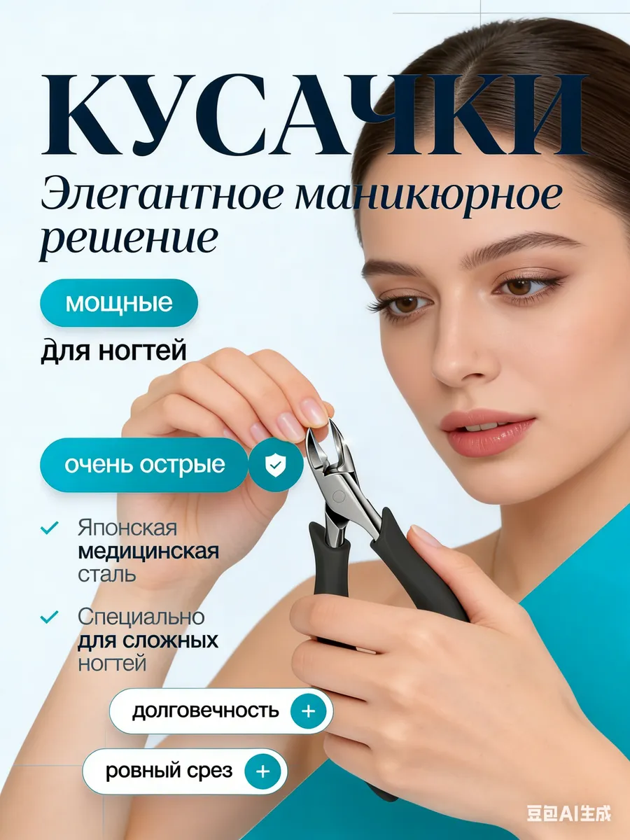 ZINGER / Кусачки для ногтей педикюрные Орлиный клюв