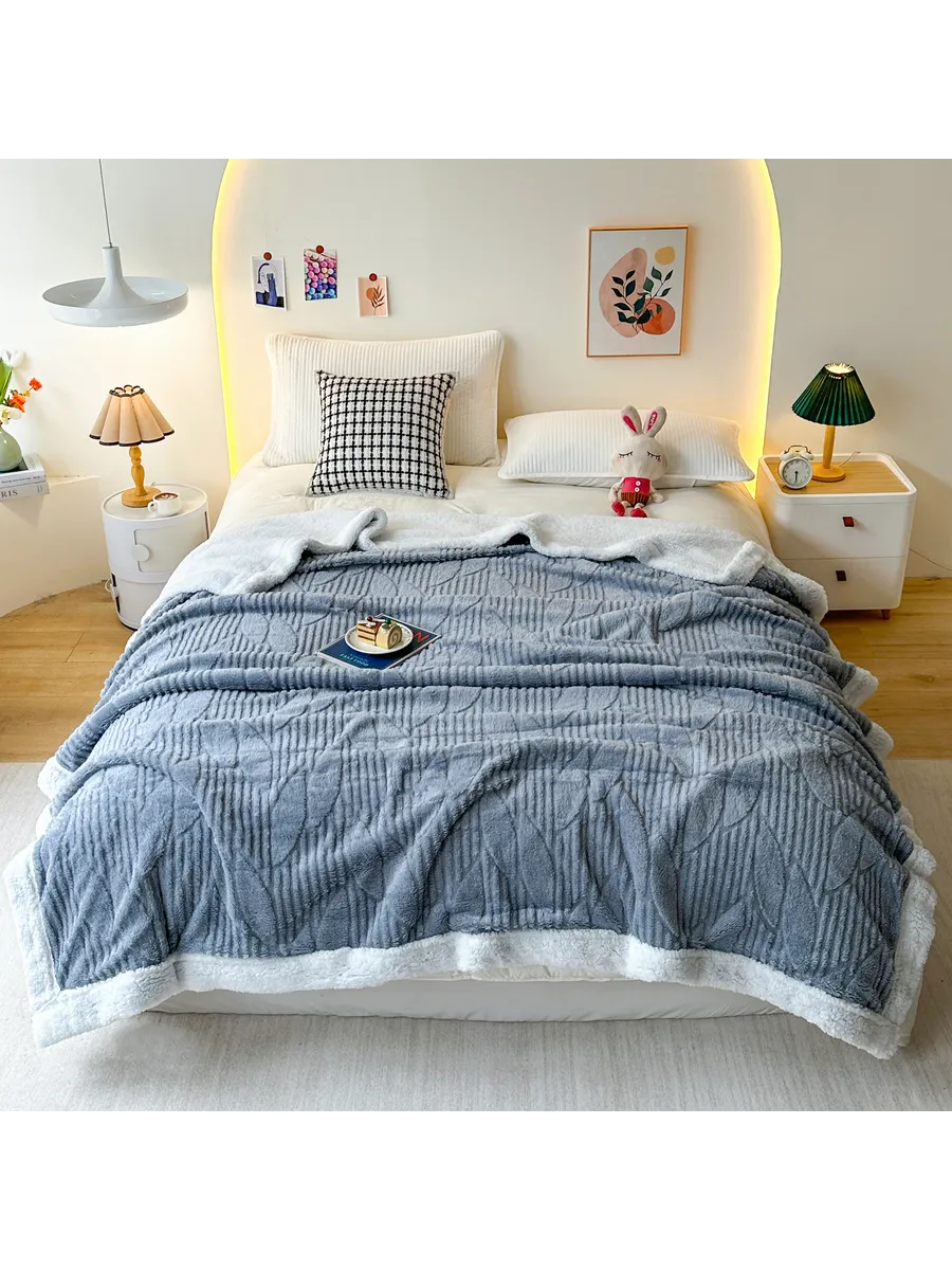 GOLDTEX hometextile / 200Х230 Плед на кровать и диван