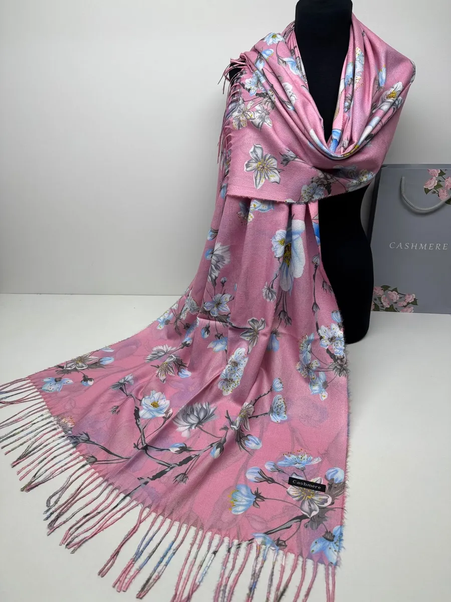 HH shop / Палантин кашемировый двусторонний шарф