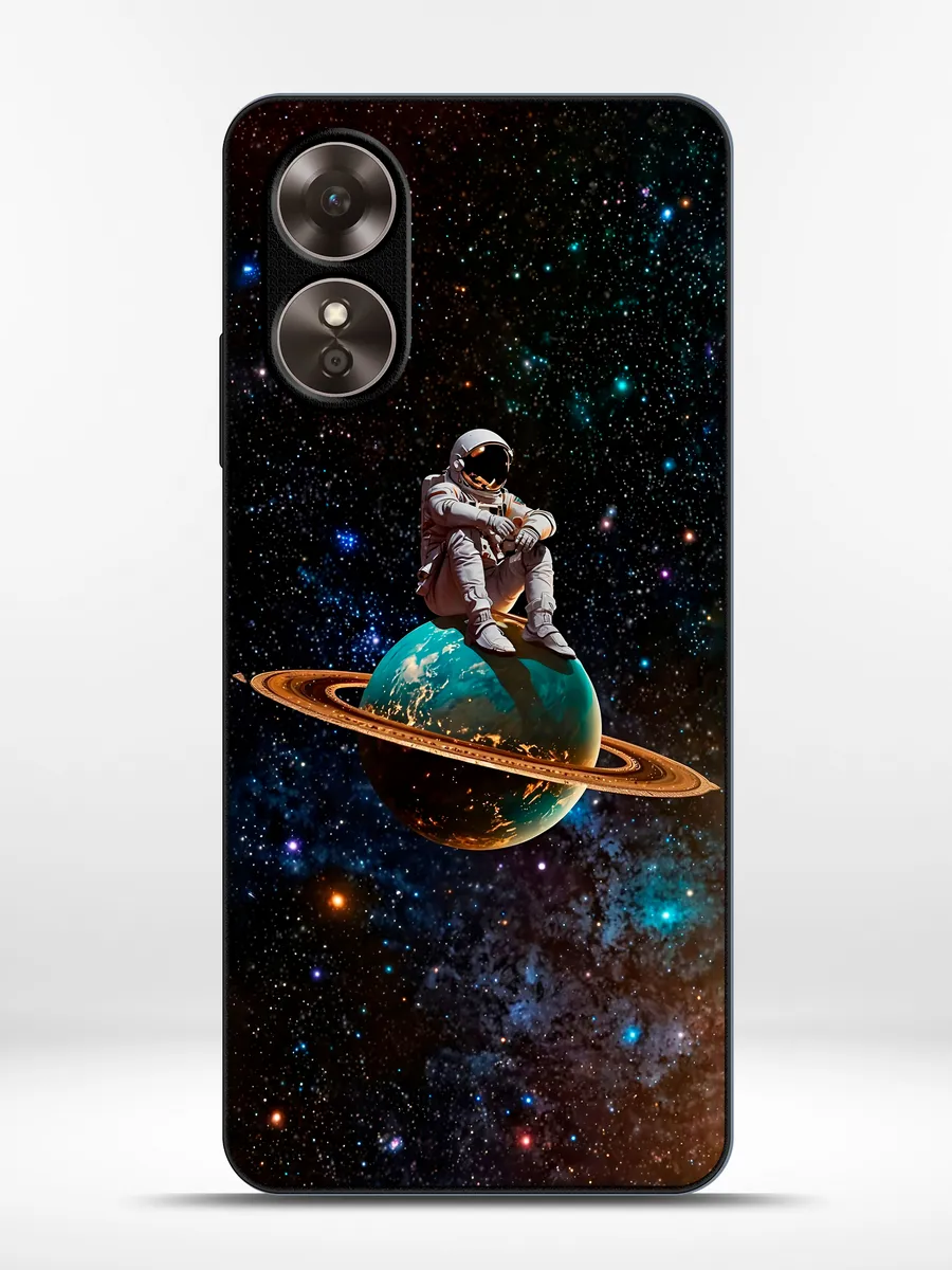 Premierecase / Чехол на OPPO A17 Космонавт