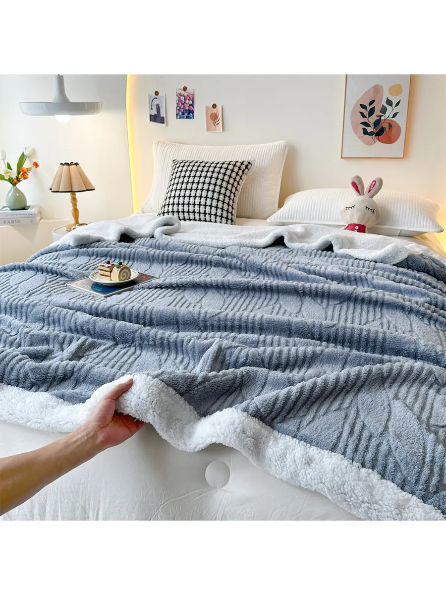 LC Waikiki / Зимнее термо-фланелевое одеяло 200x220 см