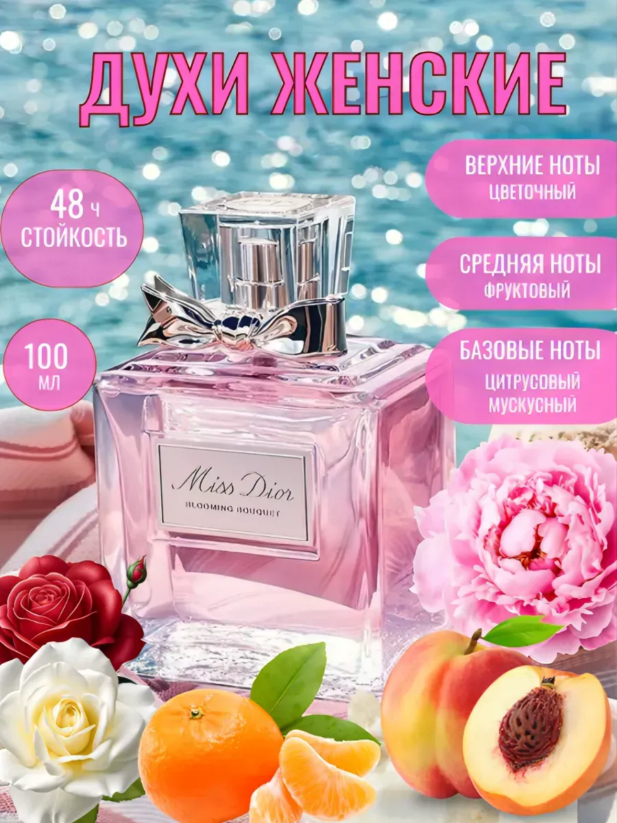 Женские Духи / Мисс Диор блуминг 100 мл Miss Dior Blooming Bouquet