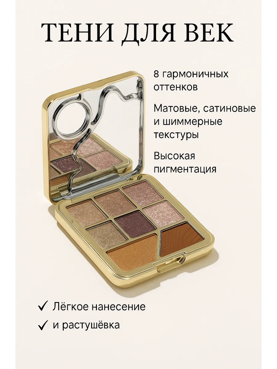 SHIKOTAN / Палетка теней для век