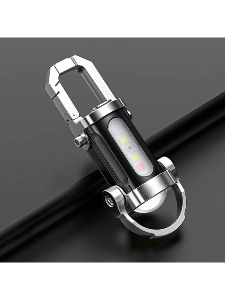 Ключ-кард COB LED фонарь мультитул карманный для туризма