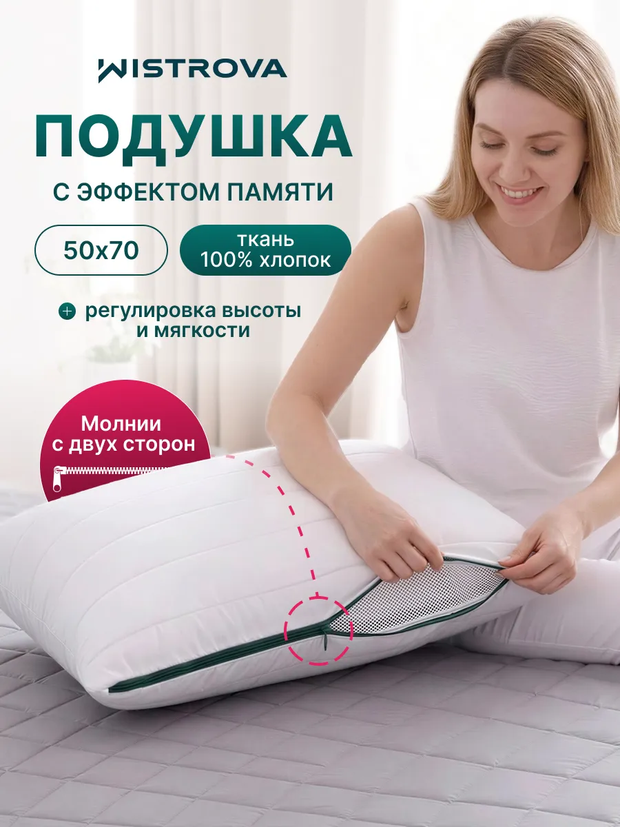 WISTROVA / Подушка 50х70 для сна
